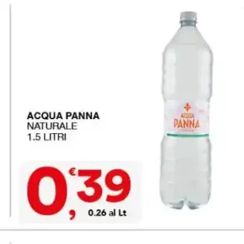 Acqua naturale