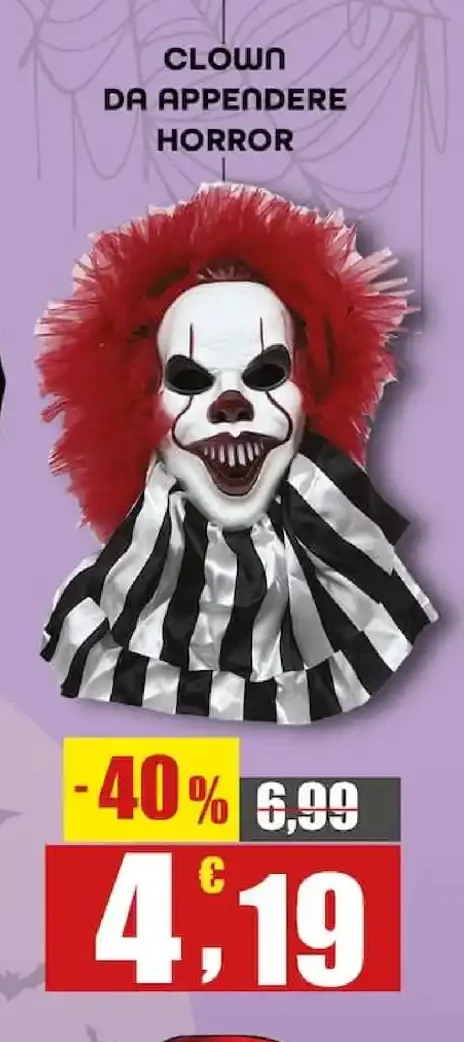 Clown da appendere horror
