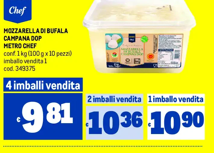 Mozzarella di bufala campana DOP