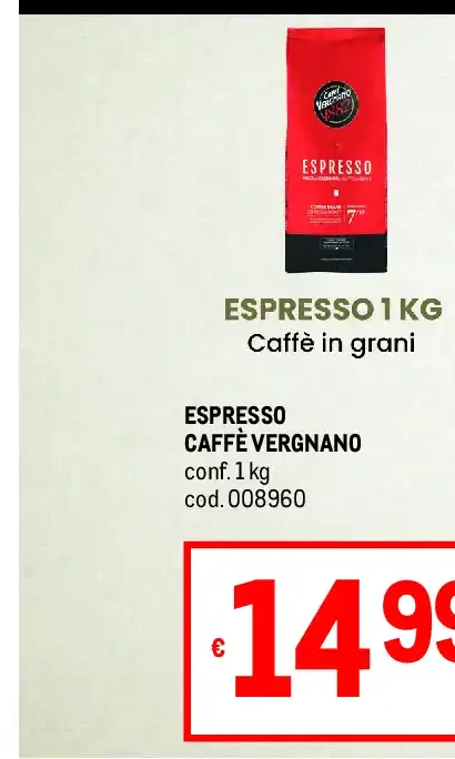 Espresso caffè Vergnano