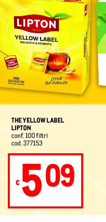 The Yellow Label Lipton