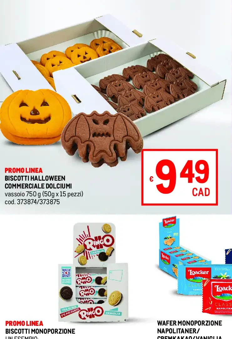 Biscotti Halloween Commerciale Dolciumi