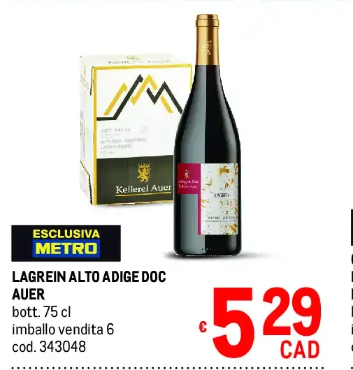 Lagrein Alto Adige DOC Auer