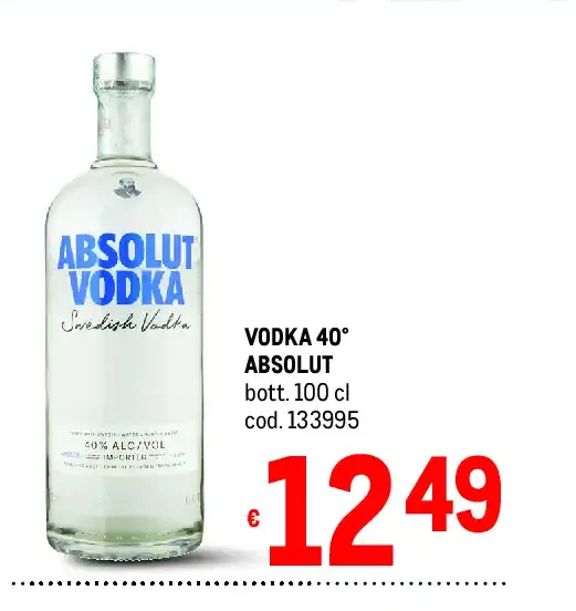 Vodka Absolut
