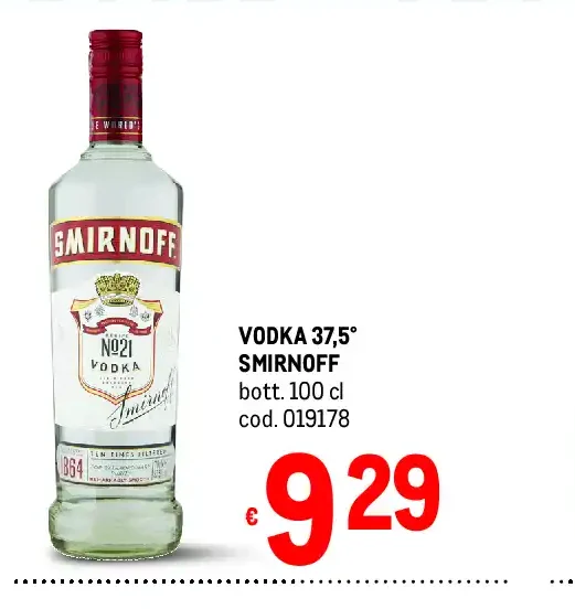 Vodka Smirnoff