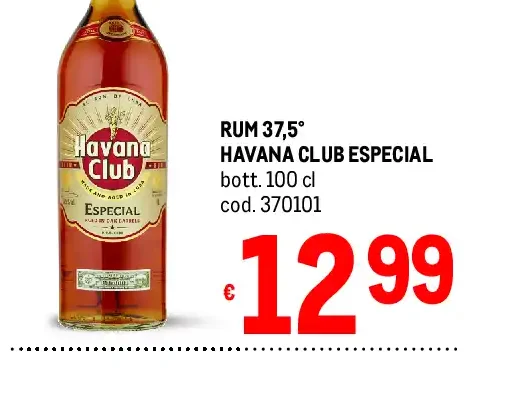 Rum Havana Club Especial