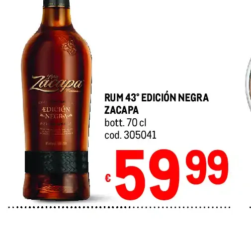 Rum Edición Negra Zacapa