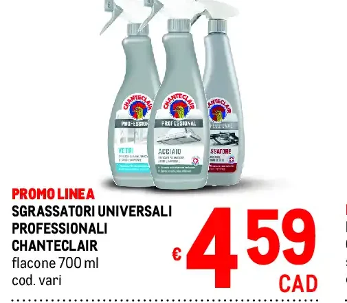 Sgrassatore universale Chanteclair