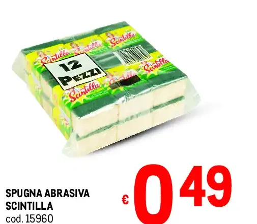 Spugna abrasiva Scintilla