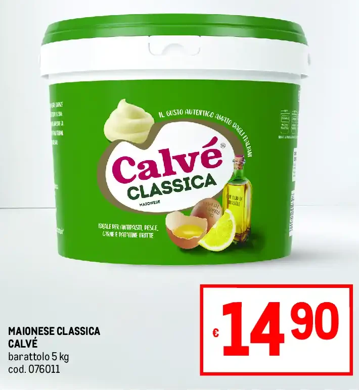Maionese classica Calvé