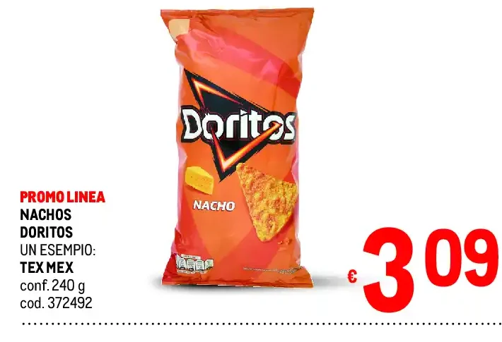 Nachos Doritos Tex Mex