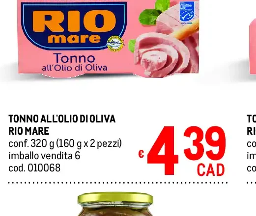 Tonno all'olio di oliva Rio Mare
