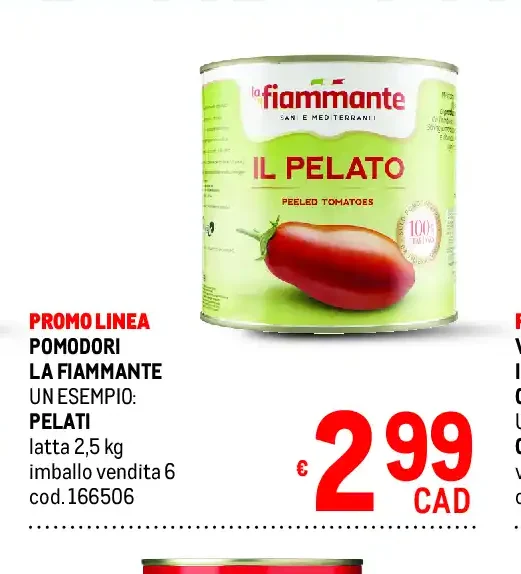 Pomodori pelati La Fiammmante