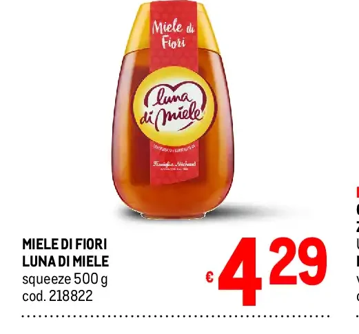 Miele di fiori Luna di Miele