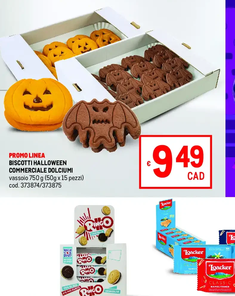 Biscotti Halloween Commerciale Dolciumi