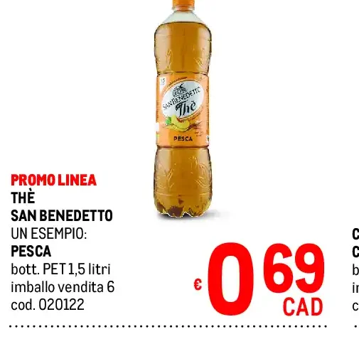 Thè San Benedetto pesca