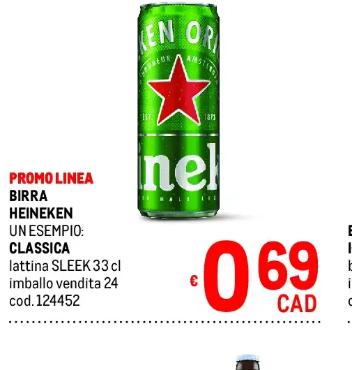 Birra Heineken