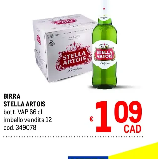 Birra Stella Artois