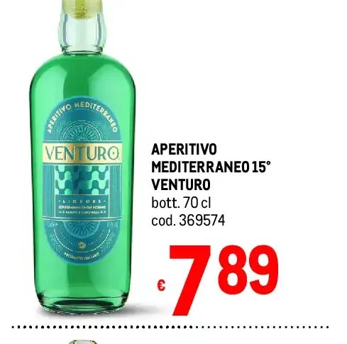 Aperitivo Mediterraneo 15° Venturo