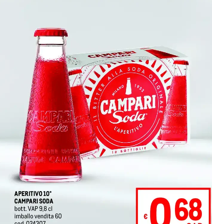 Aperitivo 10° Campari Soda