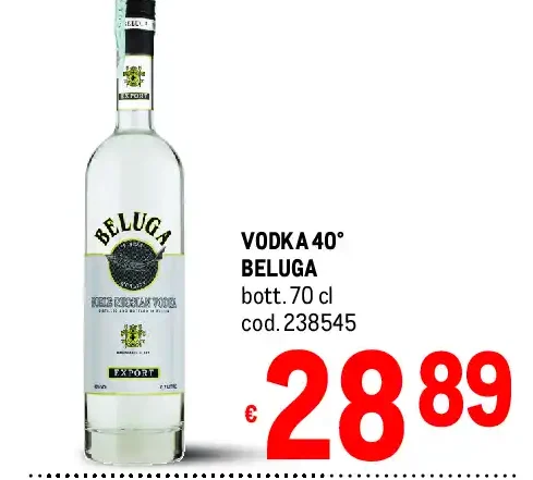 Vodka 40° Beluga