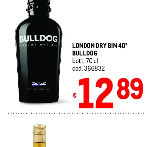 London Dry Gin 40° Bulldog