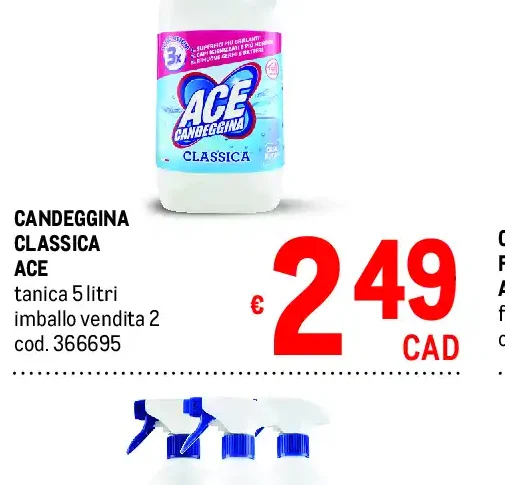 Candeggina classica Ace
