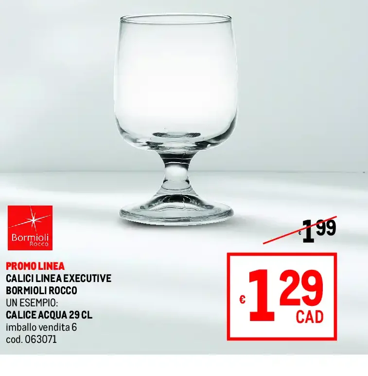 Calice acqua 29 cl