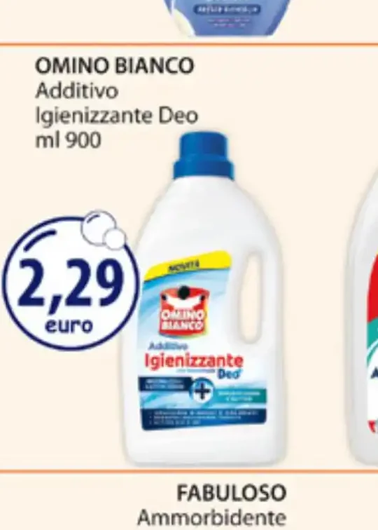 Additivo igienizzante Deo Omino Bianco