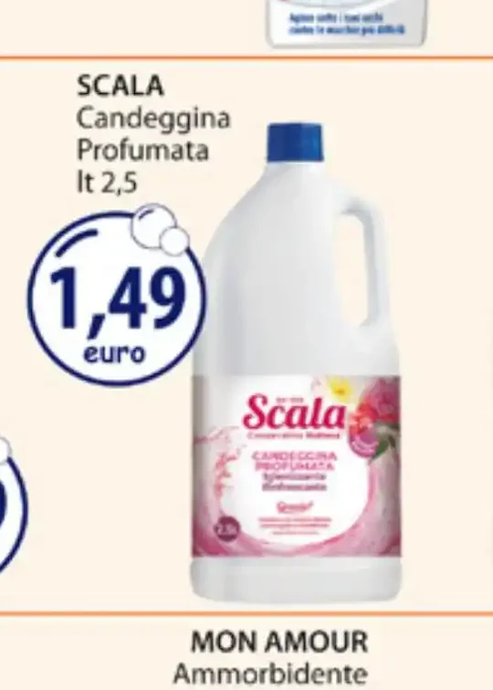 Candeggina profumata Scala