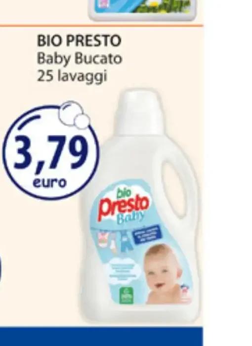 Detersivo baby Bio Presto