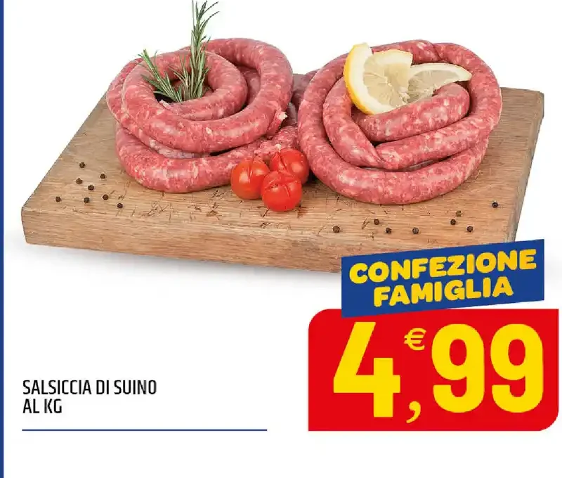 salsiccia di suino