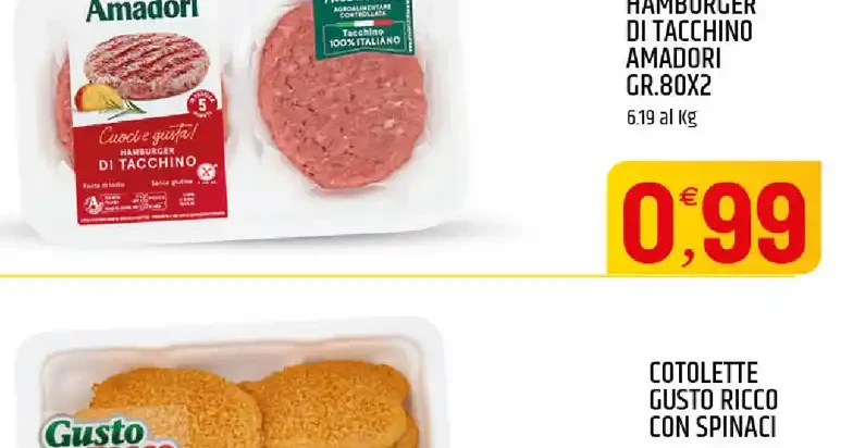 hamburger di tacchino