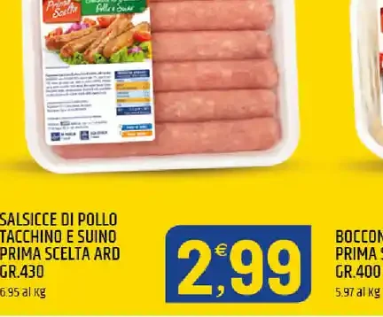 salsicce di pollo