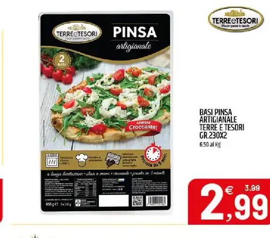 Basi pinsa artigianale