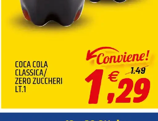 Coca-Cola classica/zero zuccheri
