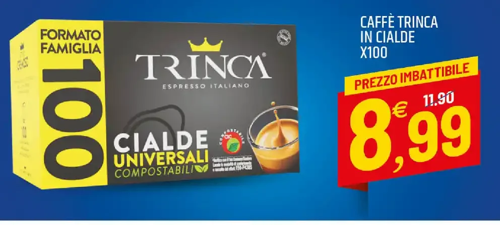Caffè Trinca in cialde