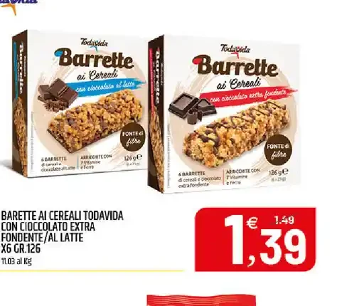 Barrette ai cereali