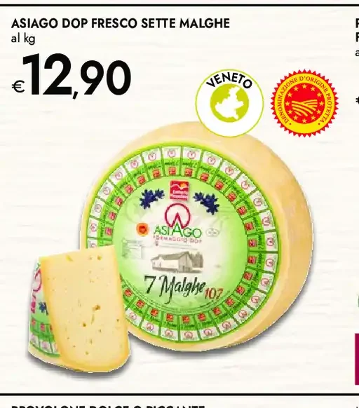 Asiago DOP Fresco Sette Malghe