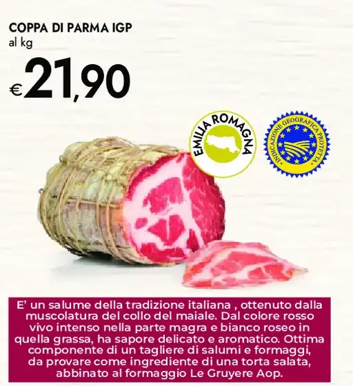 Coppa di Parma IGP