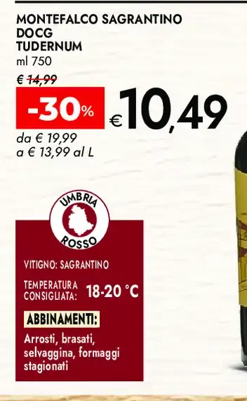 Montefalco Sagrantino DOCG Tudernum