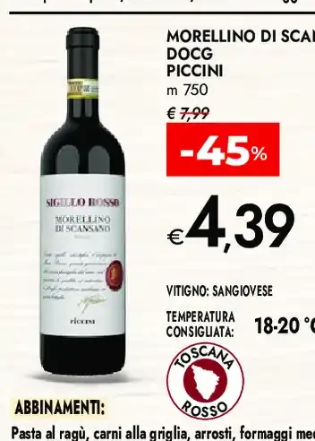 Morellino di Scansano DOCG Piccini