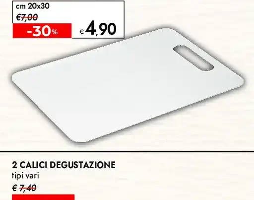 Tagliere in acciaio Cucinart