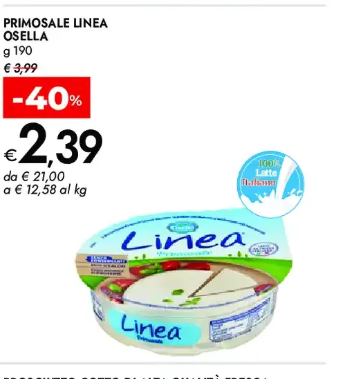 Primosale Linea Osella