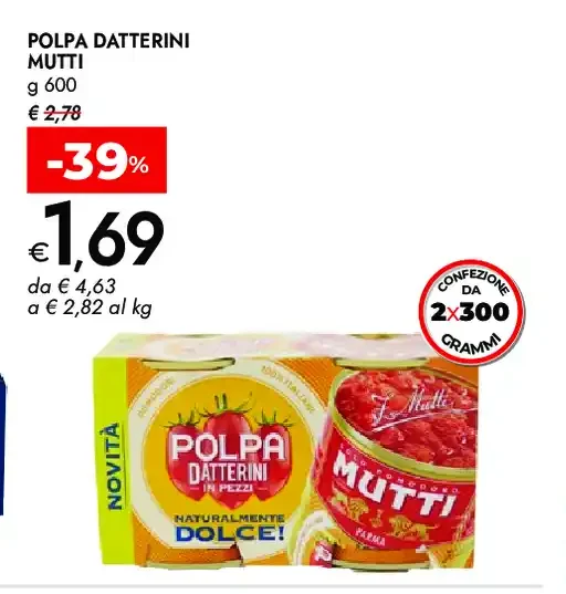 Polpa Datterini Mutti