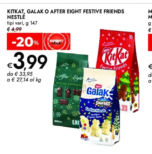 KitKat, Galak o After Eight Festive Friends