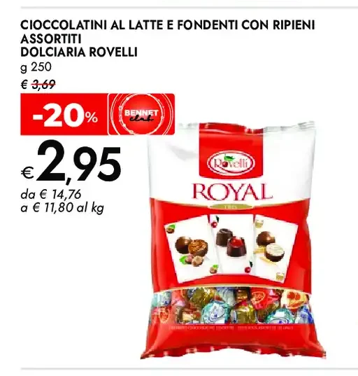 Cioccolatini assortiti