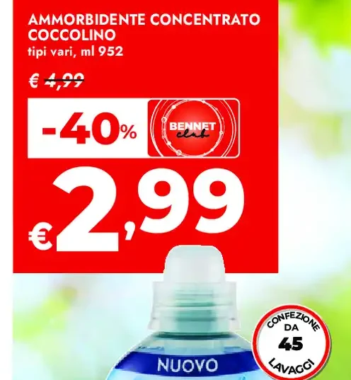 Ammorbidente concentrato