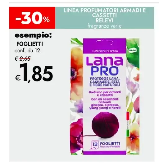 Foglietti profumatori