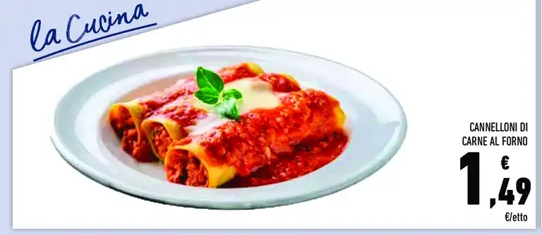Cannelloni di carne al forno